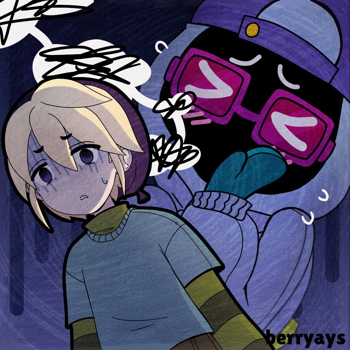 berryays228's tweet photo. What could he say that was so creepy? #brawlstars #brawlstarsfanart #gusbrawlstars #shadebrawlstars https://t.co/2pMfE4a79t