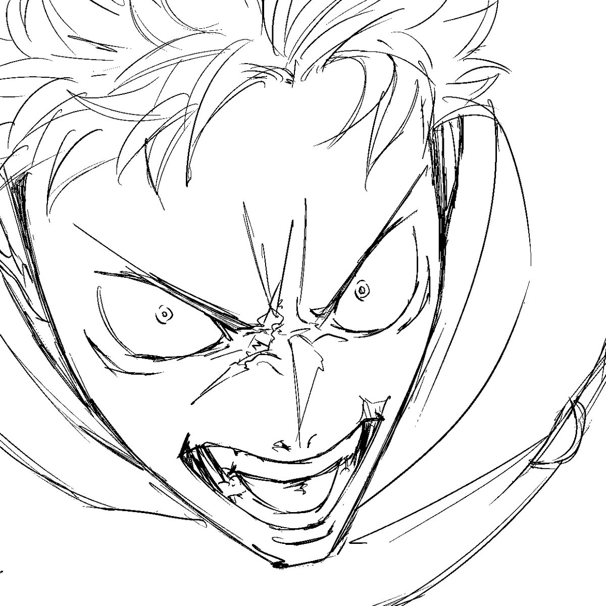 suminoi259365's tweet photo. 久しぶりに絵！！　虎杖！ https://t.co/q5ayKbTXc6