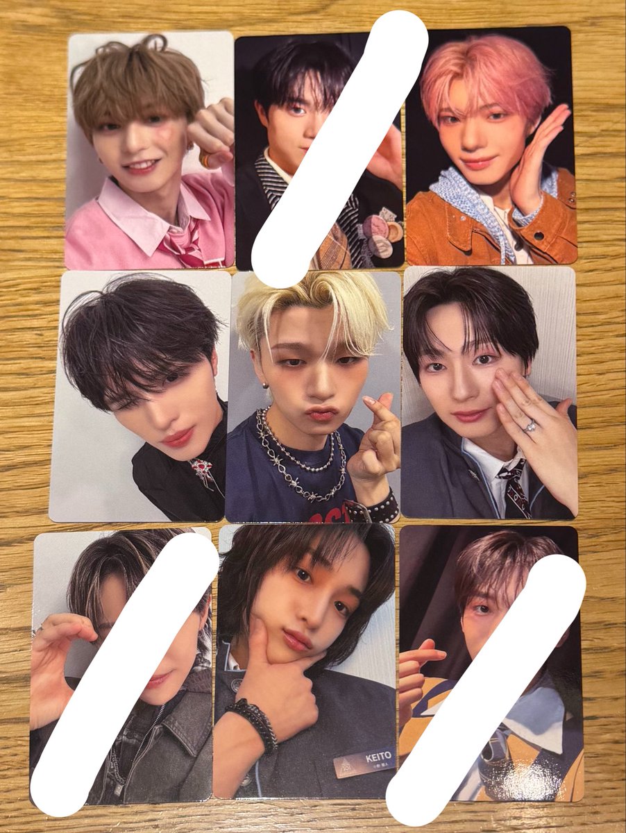 jam_2525v's tweet photo. PRODUCE 101 JAPAN 新世界 ファイナル トレカ 交換

【求】⭕️のもの
シヨン、照井

【譲】画像のもの
杉山 矢田 熊部 阿部 小清水 小野

郵送希望📮
まとめての方優先🙇

お気軽にお声掛けください！

 #新世界交換
 #日プ新世界交換 https://t.co/NPmRRjAPr4