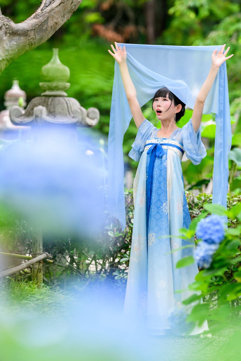 これはアライグマの威嚇 photo:KATAGIRIさん #漢服 #汉服