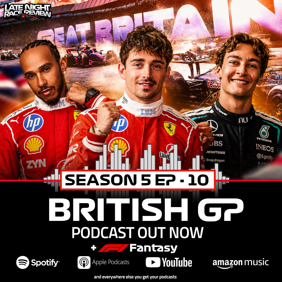 LNRaceReview's tweet photo. Chaos at Silverstone but Glory for LeClerc!!!🏆

🇬🇧 Our coverage of the #F1 #britishgp is out now!🔥

Make sure to check it out below &amp; let us know your thoughts on this weekends grand prix👇🏻

Spotify : https://t.co/3wKa7mEAZI

YouTube : https://t.co/775dkZdhWS https://t.co/aAyDI6dC0V