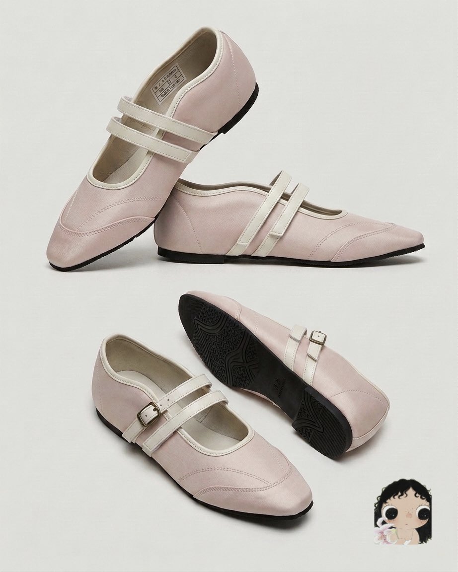 erzslya's tweet photo. capek bgt jadi manusia yg gampang lemah kalo liat sepatu lucu dikit.. mana modelnya gemes2 bgt gini lagi 😭🎀🩰 https://t.co/DF71nVsZtx