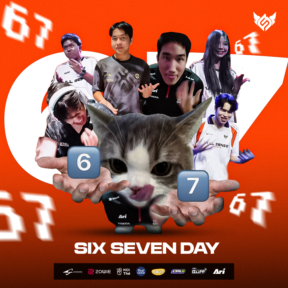 fullsense_gg's tweet photo. TODAY IS 6/7/69 IN THAILAND
HAPPY SIX SEVEEEEEEEN
.
#FULLSENSE #FSSTREAMER #FSFLYHIGH
#CROCIRIS #ZOWIE #KOITheThailand #ไทยโคโค่ #moochiepetfood #CtrlG #CtrlGBuFF #Ari https://t.co/pRdzkVT02y