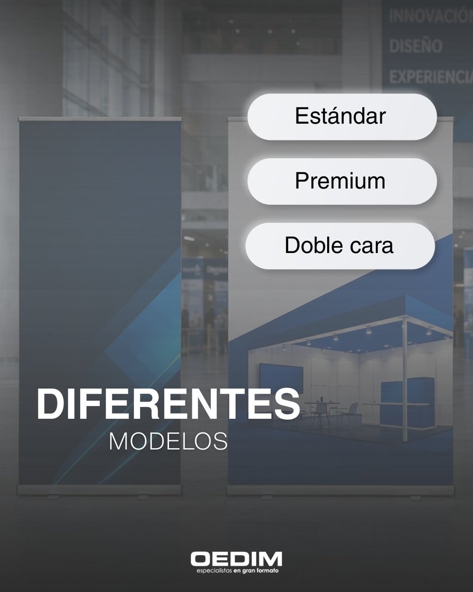 oedimimpresion's tweet photo. 🚨 ¡Roll up personalizados desde 29,90€!
🔹Varios modelos y medidas disponibles.
🔹Incluye estructura de aluminio y bolsa de transporte.
🔹Fácil de montar.
Haz tu pedido en https://t.co/8xf3tHRrOQ y prepara tu campaña publicitaria #oedim #rollup https://t.co/GWt9jFgZKm