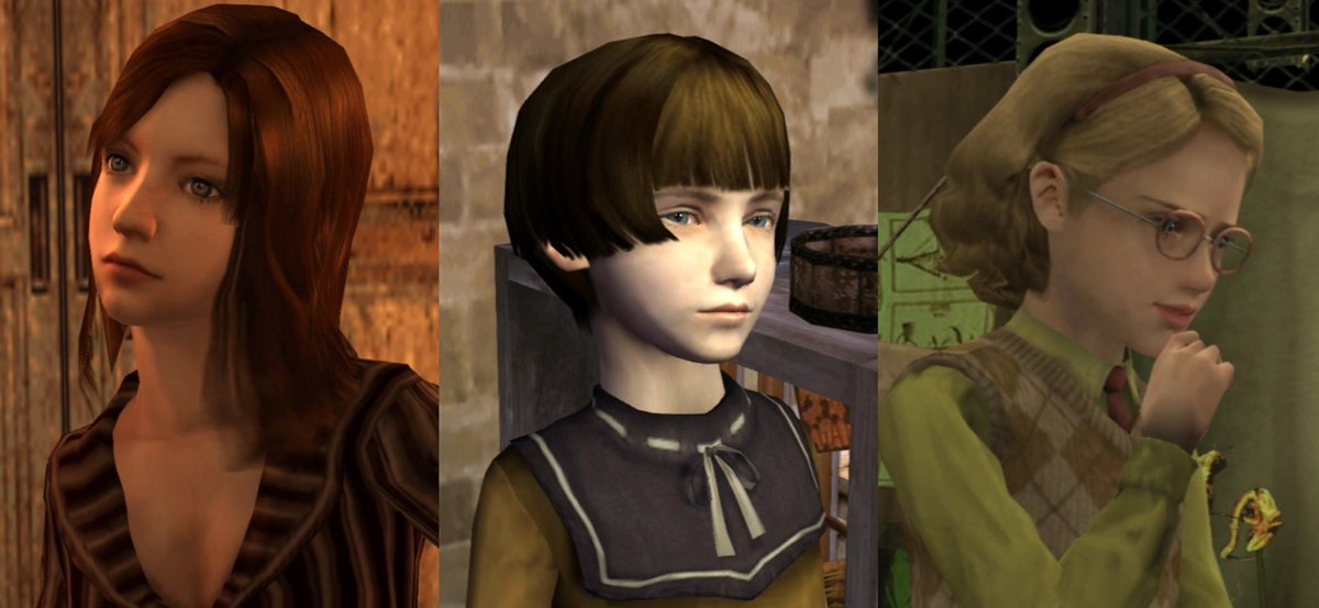 unlucky_Gurl_'s tweet photo. Rule of Rose will always remain my favorite case of PS2 face modeling, especially due the "behind the scenes". The studio had previously made a very cartoony game and mostly worked with 2D RPGs. The details in Rule of Rose truly are a phenomenal case of "out of the comfort zone". https://t.co/hixsbFSPPj