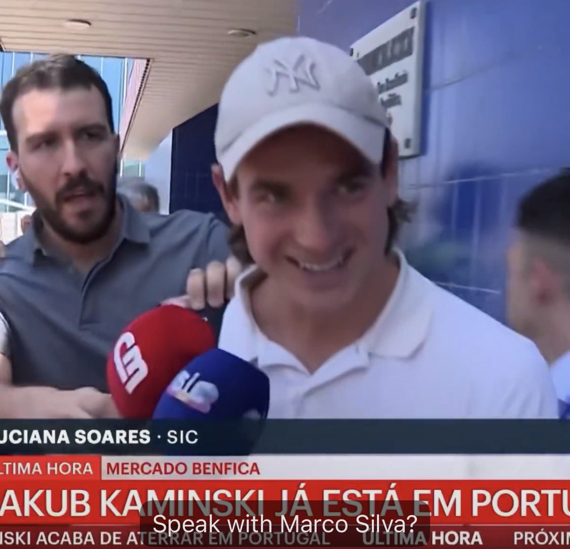 slbactu's tweet photo. « I’m very happy to be here » Kaminski https://t.co/AszwkyR2FY