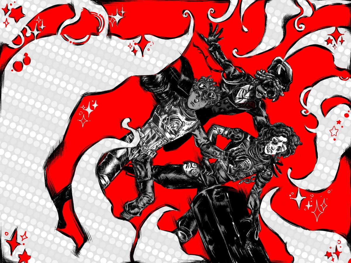 iinfnt8a's tweet photo. Another piece i drew for  #IDVCreators4Gaza @idvcreators requested by: Suletta ty for the donation! I had fun drawing these three 🌻 
(Left over prompt from 2024)

#identityV #GanjiGupta #Weepingclown #KevinAyuso https://t.co/VT3opgPbet