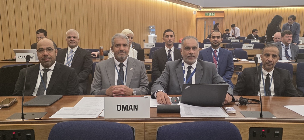 OmanNewsAgency's tweet photo. #سلطنة_عُمان تشارك في أعمال الدورة الـ 137 لمجلس المنظمة البحرية الدولية.

https://t.co/3C67UgExE1
#العُمانية https://t.co/aUE6b4YYQ7