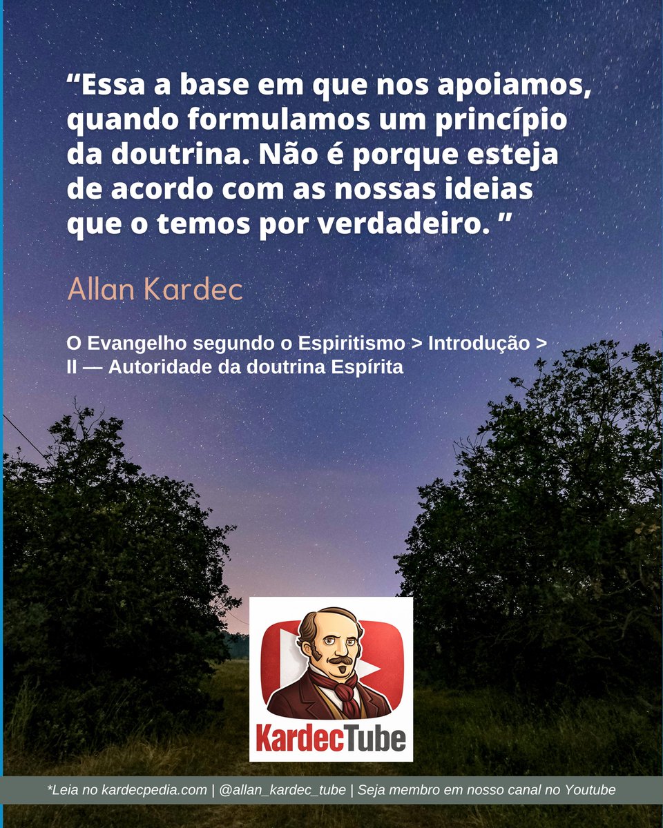KardecTube's tweet photo. https://t.co/YW3kkQcAYb