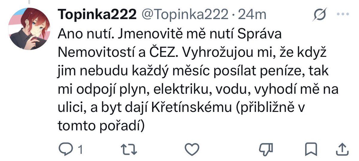 juraj_nevolnik's tweet photo. V česku zvíťazil bezbrehý neľútostný kapitalizmus a ľudí tam nútia platiť za služby a tovary. Neskutočné. https://t.co/Nv7dqQxRDm