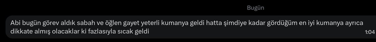 bombacimlym5's tweet photo. Ankara İl Emniyet Müdürümüz Sayın Maksut YÜKSEK Müdürüm dün  sıcak yemek verileceğini iletmişti...😊

Kendisine birkez daha teşekkür ediyoruz...

Biz böyle güzellikler görmek ve böyle güzel sözlerle müdürlerimize teşekkürlerimizi sunmak istiyoruz...

@EmniyetAnkara @Maksutyuksek https://t.co/bATZGHj3wx