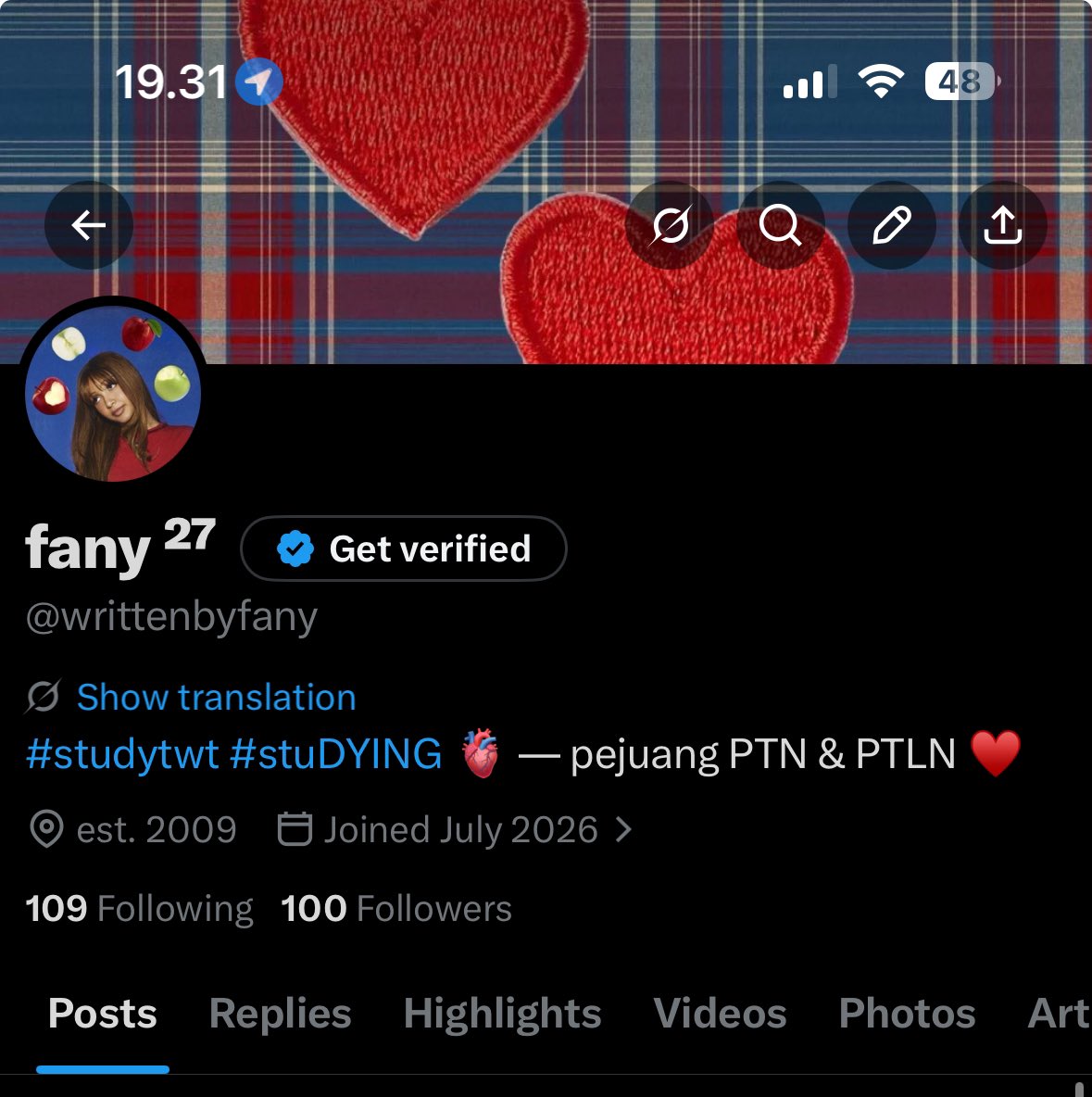 fany ²⁷ tweet media