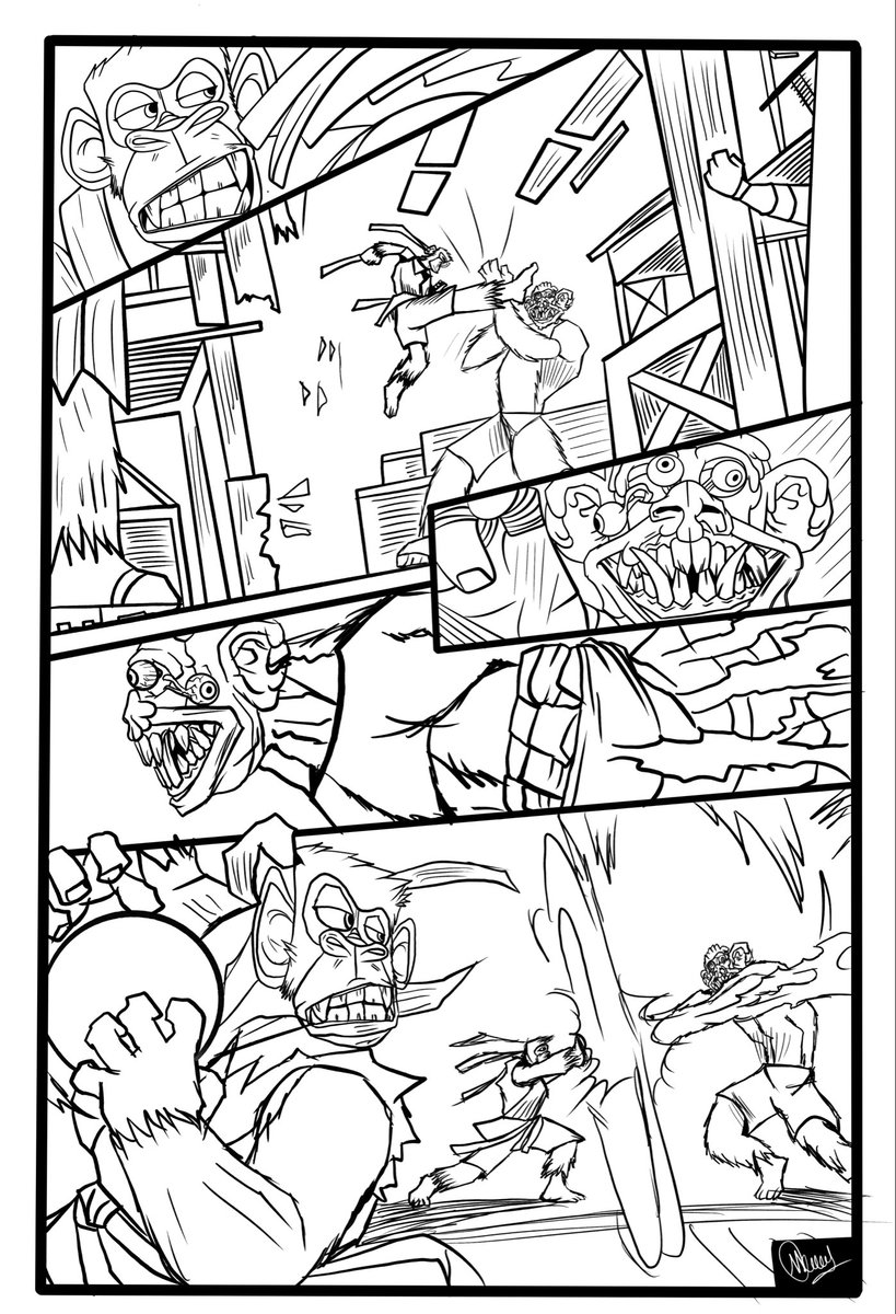 MR_CUSTOMM's tweet photo. Gm 🌞

Happy Mutant Monday family.

U can't believe that I only work 50 min in this manga × @BoredApeYC artwork
Creating a story line with this lemme know want feature in NXT 👀

Might release a physical version,I used @AdamWeitsman × @DankApe13 ape in this 
Show some love 🙏🏻 https://t.co/J7qrCDW77k