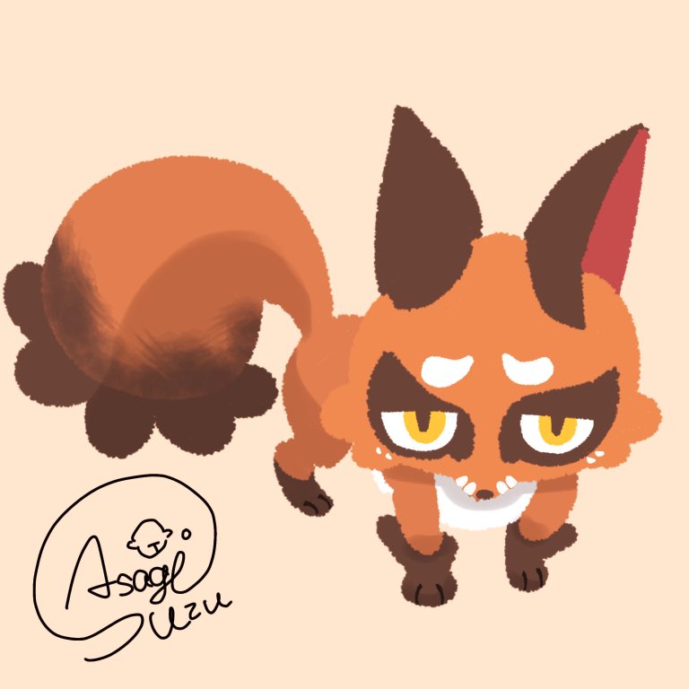 Post by 浅葱紗🎐 𓈒𓏸 on X: クスネ🦊