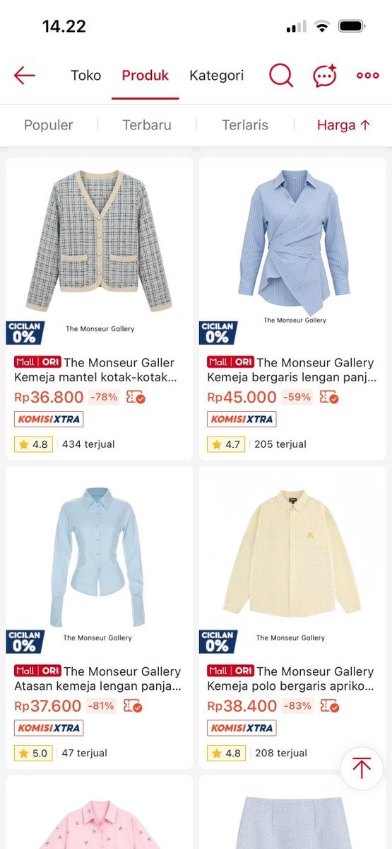 rainyychaa's tweet photo. BELUM 7.7 TAPI UDAH CUCI GUDANG😭

nemu toko jeans, kaos, kemeja cuma 40K. sedekah kah ini??!😩🤏 https://t.co/BU9OCIAbZC