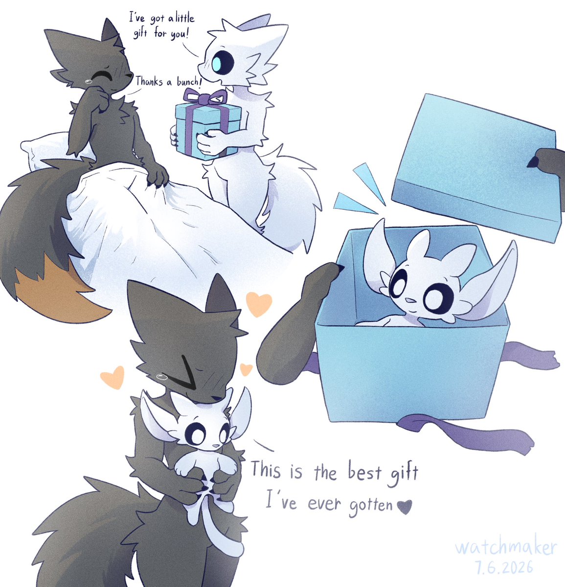 Watchmaker_YH's tweet photo. A gift for expie
#furryart #expie #casualtiesUnknown #ori https://t.co/BvSbBfDHic