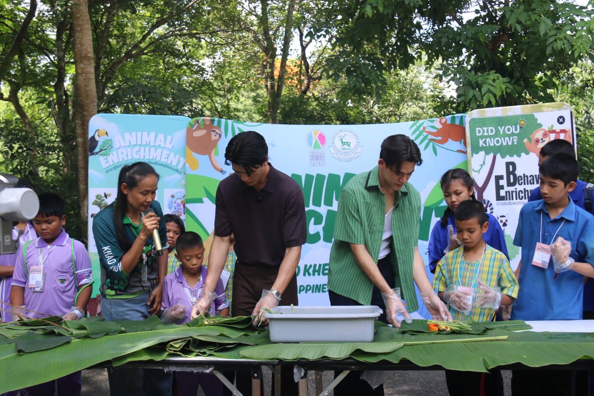 EnvifundTH's tweet photo. พี่ ๆ น้อง ๆ ห่ออาหารให้น้องหมี มุ่งมั่น ตั้งใจ สุดๆเลยค่าา 🐻🐧💚✨🫶

ENVIFUND WITH CONSERVATION

#EnvifundwithJG https://t.co/AlNENILchB