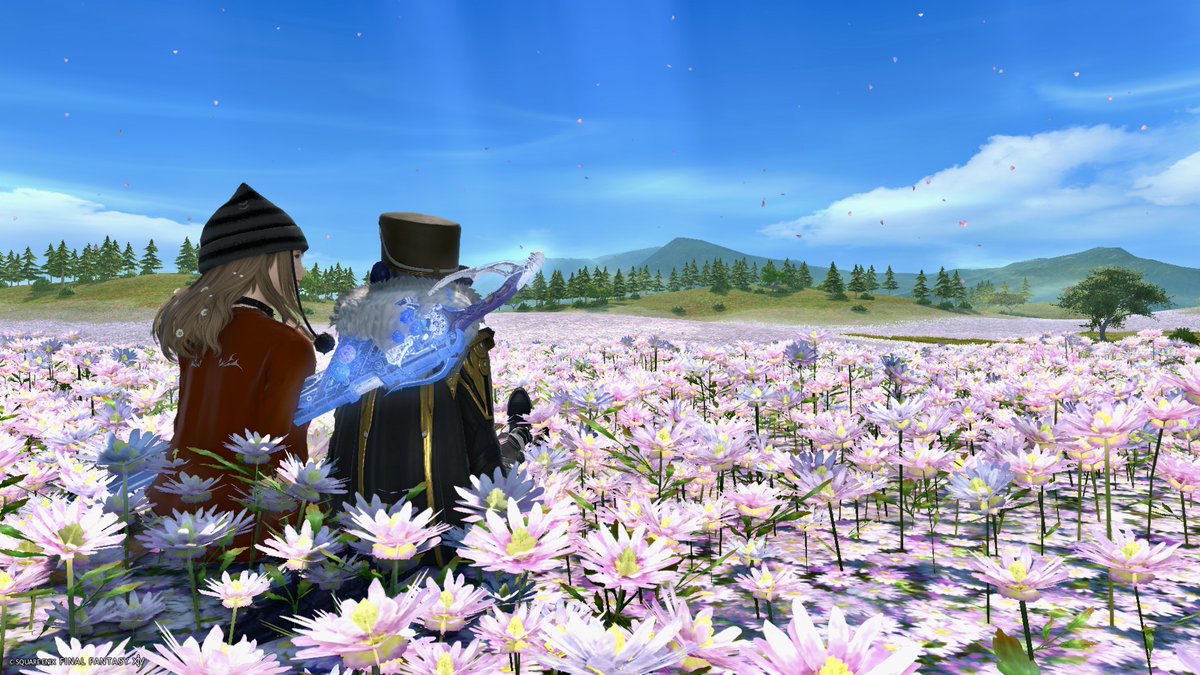 arosan723's tweet photo. えででん固定クリアしたぞい。
お花畑はいつ見ても綺麗だった。
いつもはナイトの人ですが今回はガンブレで参加させていただいて初めてクリアしたよ🗡️🔫 https://t.co/SNXVxIfta0