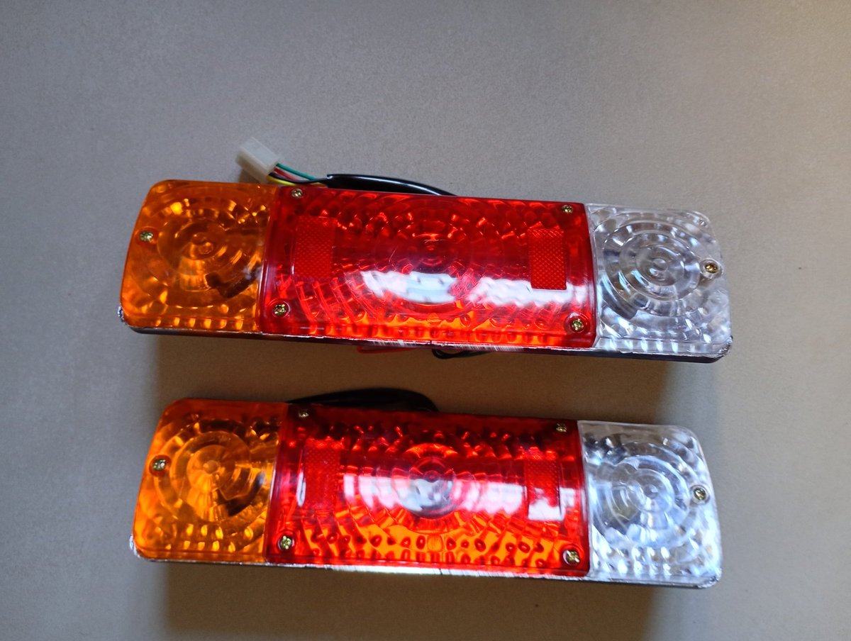 NeoTradeTrucks's tweet photo. Combination Tail Lights 
3 in 1
LED
29 cm X 9 cm
R150 Each 
Straight Price  
12V - 24V
Water Proof 
Utilised by Trucks, Trailers, Bakkies, Caravans, Boats, Lorries, etc
Reliable and Durable 

TO ORDER : Call or WhatsApp 

+27 74 583 6135
+27 64 069 8155 https://t.co/rUQQmhlt0g