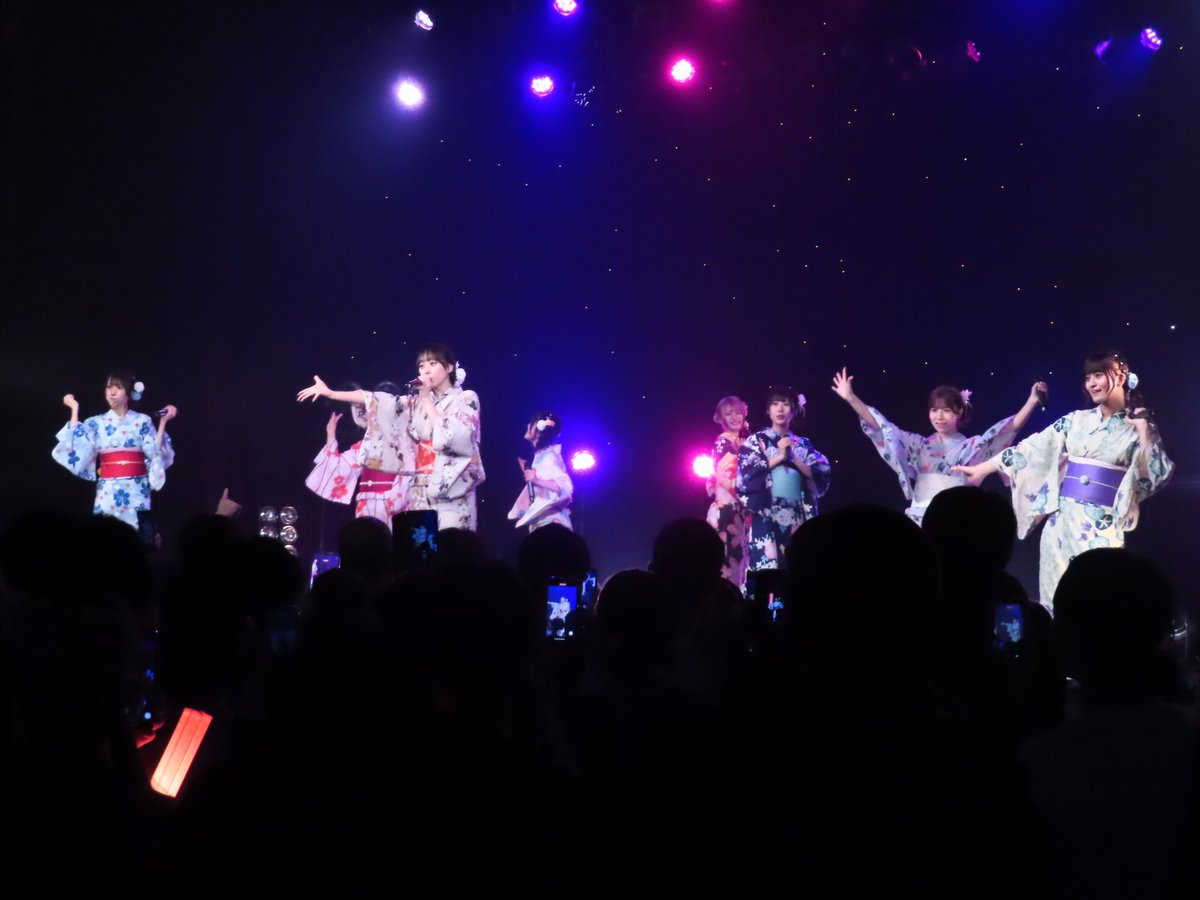 choota_C_scream's tweet photo. 浴衣公演終了!
新曲『ユメクロノスタシス』もあったノースサウンド祭初登場の #tunetimecapsule から、『未来彼女』が動画OKになった #すーぱーぷーばぁー!!、そして #カラフルスクリーム が『君は花火、眩しくて』で締めくくり、2026年の熱い夏が始まりました!
(セトリをそれぞれの写真のALTに) https://t.co/ZFKoyMb5G8