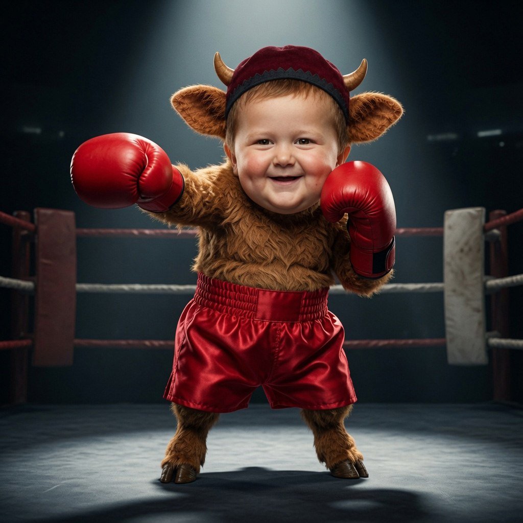 MiniBullOnSol's tweet photo. the bulls are calling, his return must be immediate. Hasbulla will write history once again in Solana. https://t.co/zb9lRiH41K