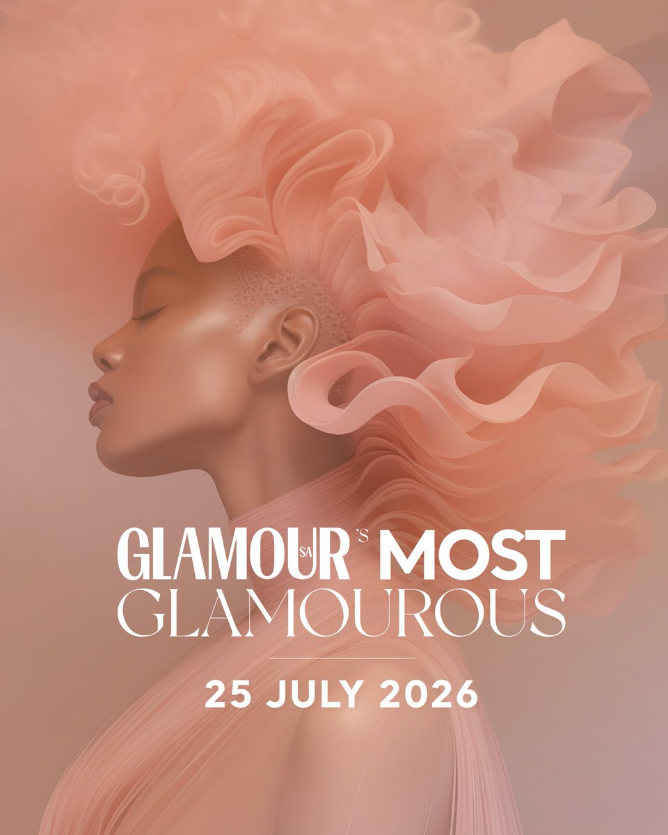 GLAMOUR_sa's tweet photo. We are excited to announce the return of GLAMOUR's Most GLAMOURous Fashion Awards 2026.

Taking place on 25 July 2026 at the elegant Divine Sunset Venue, this prestigious evening celebrates the visionaries, tastemakers and influential names shaping South Africa’s fashion scene. https://t.co/mdFnIqSrLU