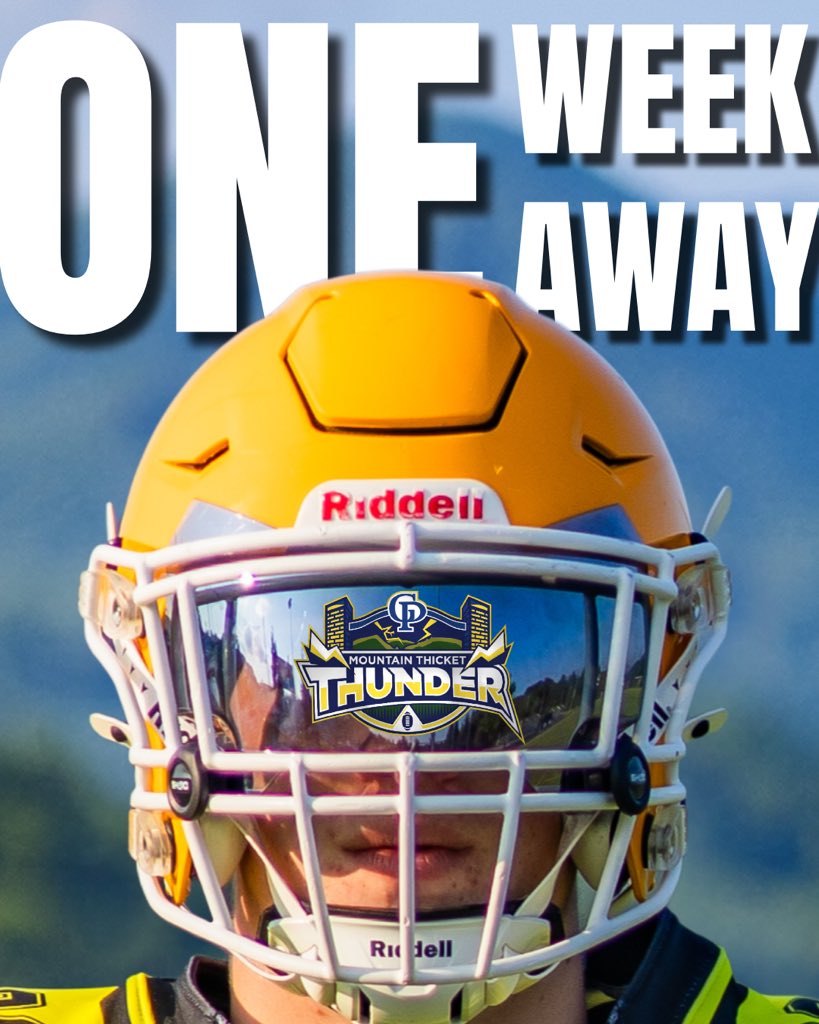 MtnSrShowcase's tweet photo. Dead period is over and it’s time to WORK! Are you ready for Mountain Thicket Thunder in a week? https://t.co/aiP8j8QCyF