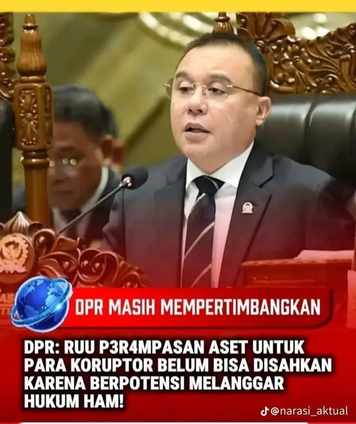 CahNgaritProf's tweet photo. Penundaan pembayaran pajak dari masyarakat akan berlangsung, sampai RUU perampasan harta koruptor dan pembutian terbalik di sahkan.  !!! https://t.co/ja14TcHhEN