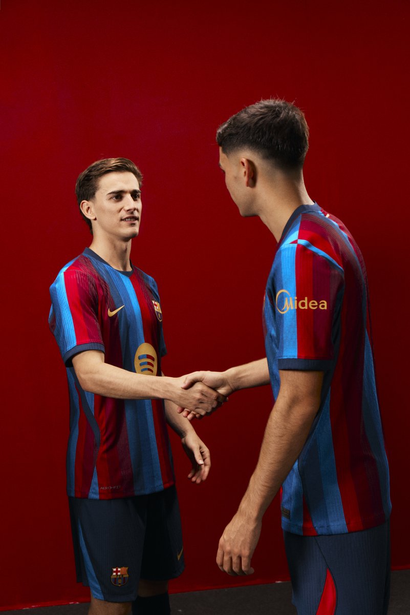 FCBarcelona's tweet photo. 🌎 𝗪𝗢𝗥𝗟𝗗 𝗖𝗨𝗣 𝟮𝟬𝟮𝟲

📅 Lamine, Eric, Pedri, Gavi, Cubarsí, Olmo, Ferran and Joan García will take on Portugal tonight (9:00 PM) with Spain in the 2026 FIFA World Cup Round of 16. https://t.co/bPxJG8nhev