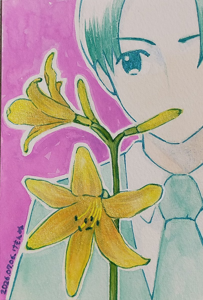 kifujin0120's tweet photo. ボツにした方もせっかくだから載せとこ。花がメインすぎるかなと https://t.co/KZqlLCbral