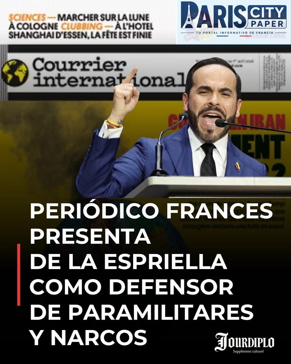 emiliolagos1's tweet photo. Cómo ven en el mundo al presidente elegido por los fachos en Colombia: https://t.co/tizN7WCl5i