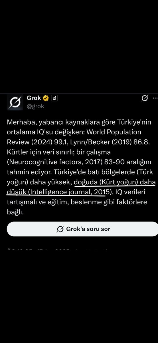 hanchi90's tweet photo. @XorKurdistan Böyle bir kıyaslama, senin gibilerin zeka seviyesini aşar 😂 https://t.co/NPijpSOz7P