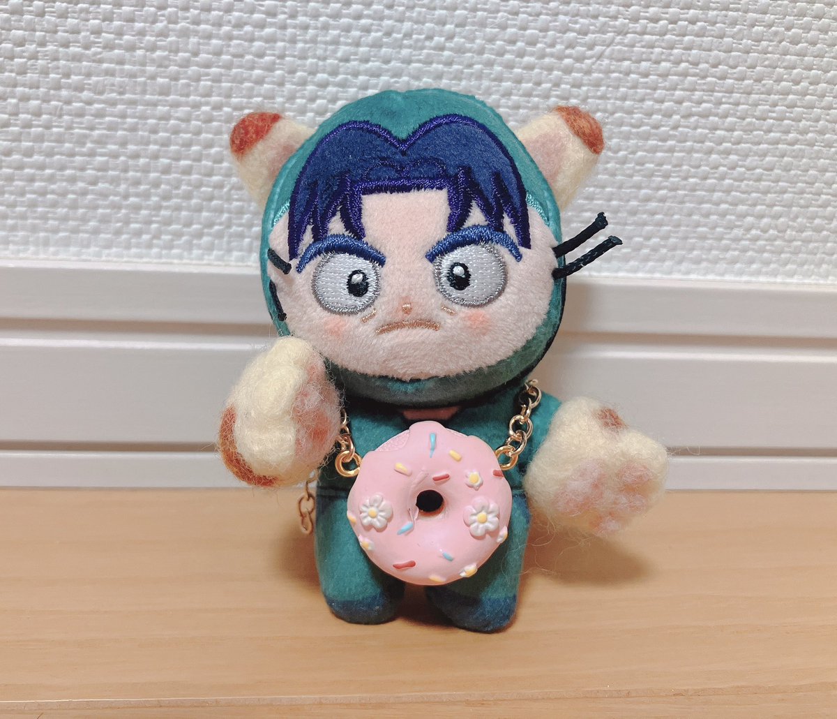 zenzai026's tweet photo. 「ないしょだけどさあ！どーなつでばっぐつくったら、うきわみたいになったって😠！」
ᵃⁿᵈお気に入りのねこちゃん👜をつけてうれしいほゎいちゃと、👜やさんになりたいほゎいちゃ https://t.co/oJmhDGJL79