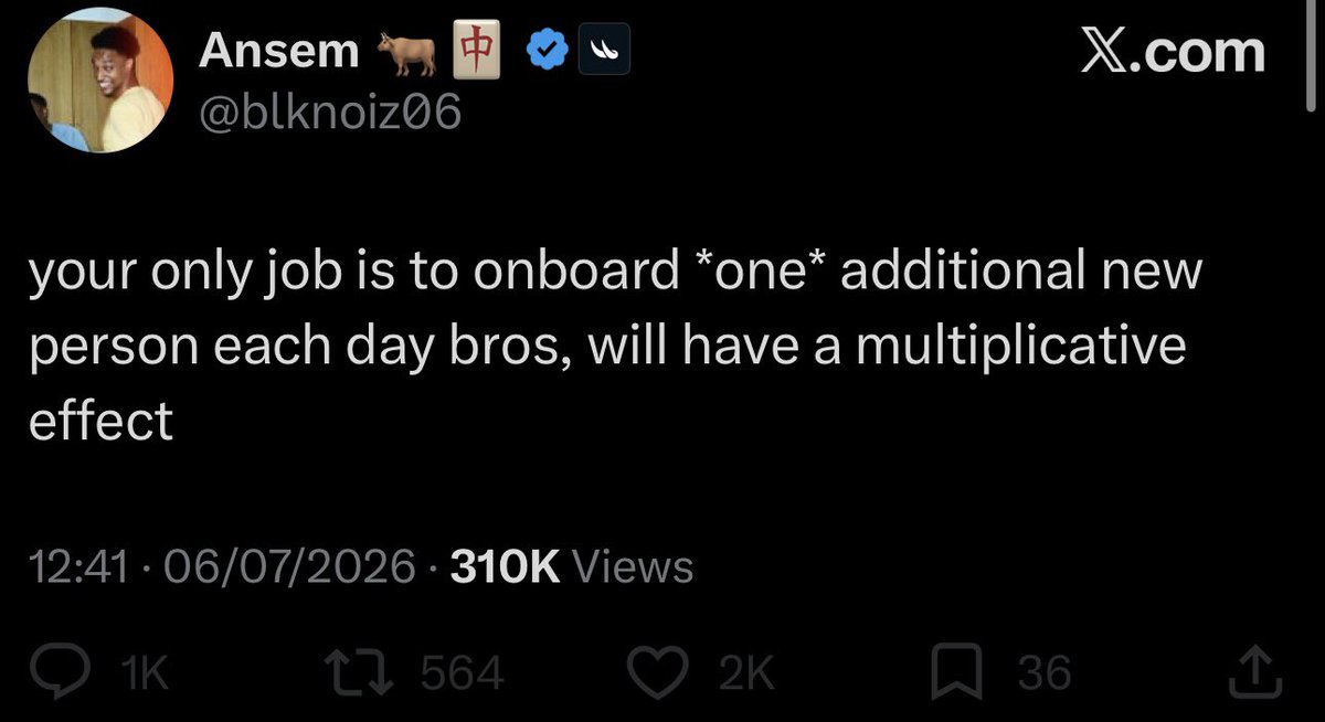 Fitzybrypto's tweet photo. Can’t quote him because im blocked (think meant to block someone else not me) 

But this is exactly the ripple effect that will happen with the ‘iloveboobillions’ bracelets

Holders wearing them, giving them out, people asking what that is they are wearing. 

Then the explanation it’s for a memecoin that raises money for breast cancer. 

Every new holder/bracelet wearer the movement grows 

The great onboarding is upon us and @boobillions will be a driving force in it