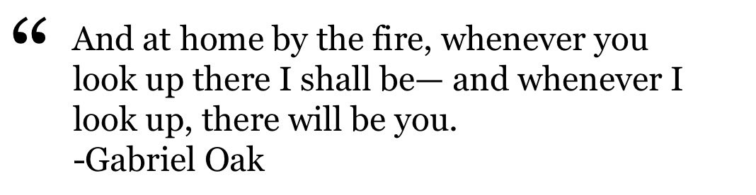 Prvide's tweet photo. Thomas Hardy ha iniziato a cucinare con Gabriel Oak dalle primissime pagine, tipo che sta frase la ricamerò o la farò stampare da qualche parte quando mi sposerò col mio ragazzo https://t.co/22aCdt12ic