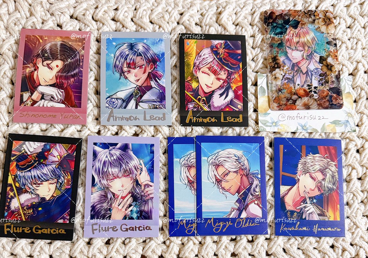 mofurisu22's tweet photo. 交換
悪魔執事と黒い猫 あくねこ ぱしゃこれ レア 箔押し 第9弾 プレミアム3 過去弾

譲 画像 (全て レア・箔押し)

求 レア・箔押し
第9弾 黒枠 テディ (🧸イベ)
プレミアム3 黒枠 テディ (3周年)

Nの募集は別募集
他募集とまとめてお声がけ◎

初回の方はプロカご確認ください

ミニレター対応不可 https://t.co/RflnMIZ8AN