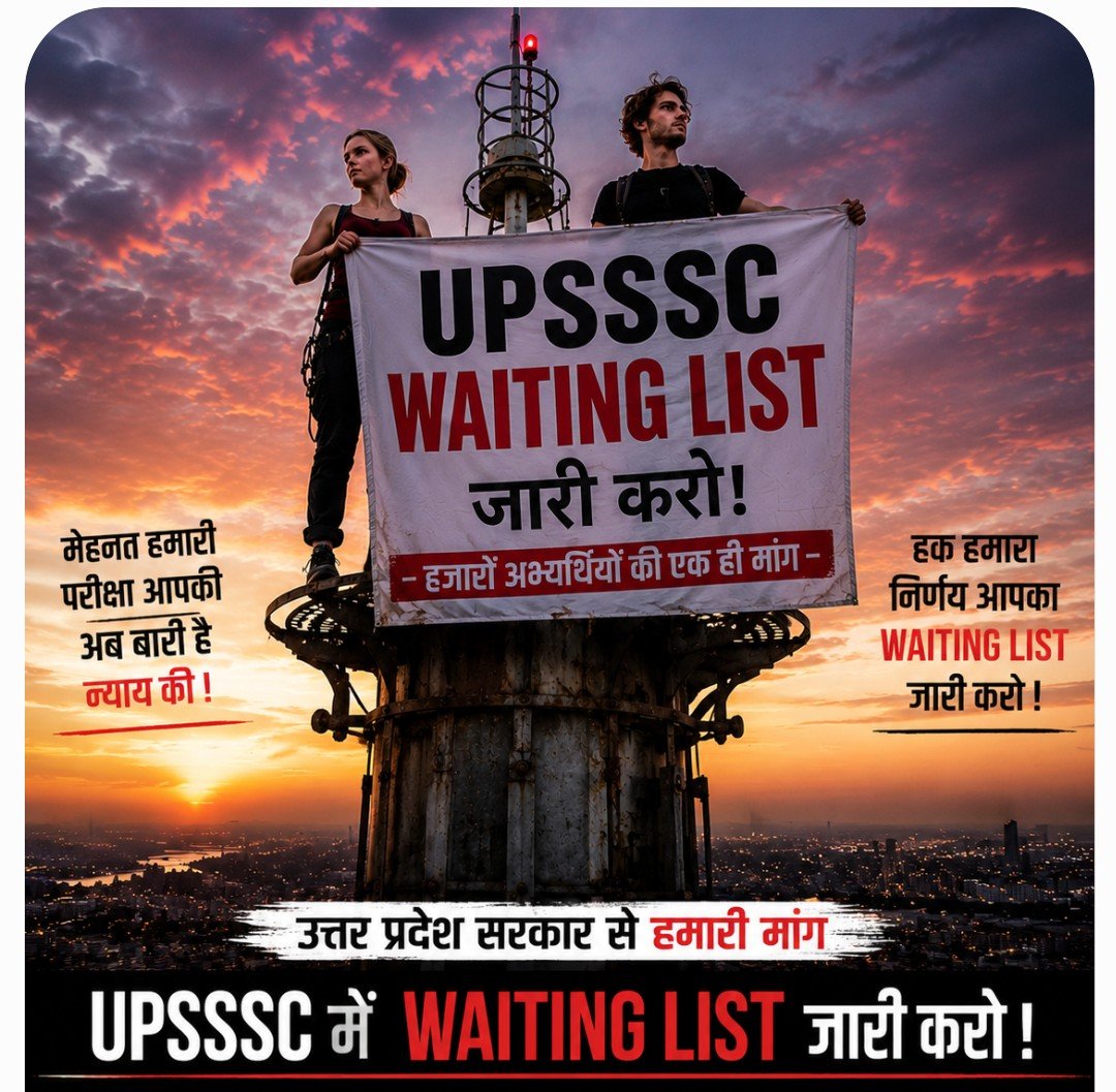 VikashPand40523's tweet photo. UPSSSC आयोग के परीक्षा में बच्चे .25, .5 से बाहर हो जाते है वो भी तब , जब हजारों सीटें खाली चली जाती है , क्या गुजरता होगा बच्चों के दिल पे कोई उनसे ही पूछो ये अन्याय हम कब तक सहेंगे ?  हमारी मांग वेटिंग लिस्ट 
@mpbrijeshpathak 
@kpmaurya1 https://t.co/bGWxZTDLm0
