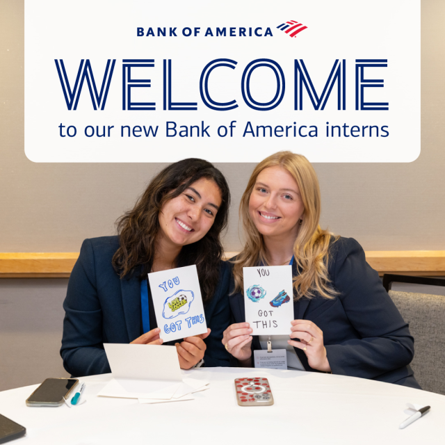 GregCoxTriad's tweet photo. Intern season is here! We’re glad these students chose @BankofAmerica to start their career journey and can’t wait to see what they accomplish. https://t.co/tKgr1te3K4 https://t.co/sxvvPcghir