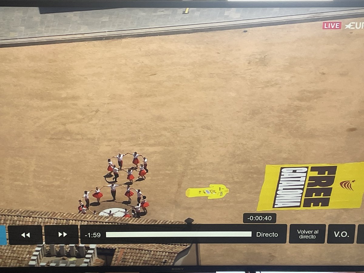 Votar32456286's tweet photo. @assemblea Eurosport en directe! I els comentaristes han parlat del sentiment català en front d’Espanya https://t.co/kU7mmvaHAu