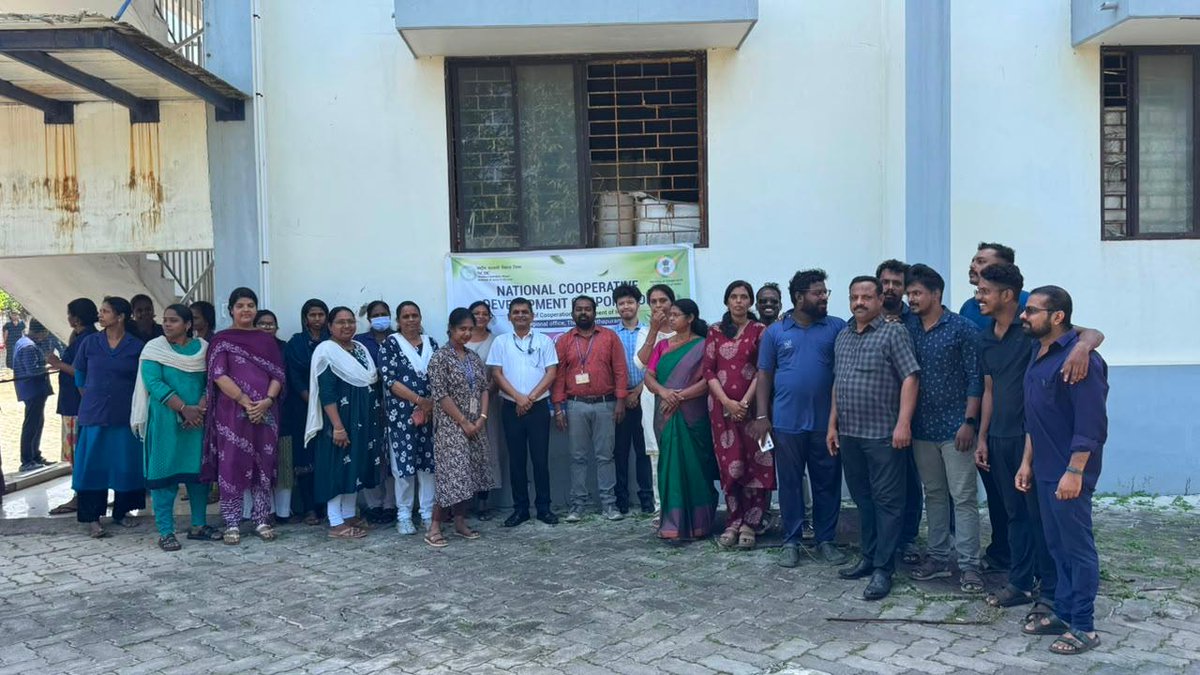 NCDCrotvm's tweet photo. 🌱 As part of the 5th Anniversary of the Ministry of Cooperation, NCDC Regional Office, Thiruvananthapuram organized a Tree Plantation Drive at Matsyafed Net Factory on 06.07.2026. A total of 32 fruit tree saplings were planted, reaffirming our commitment to a greener future. 🌿 https://t.co/kBpqHSHeWv