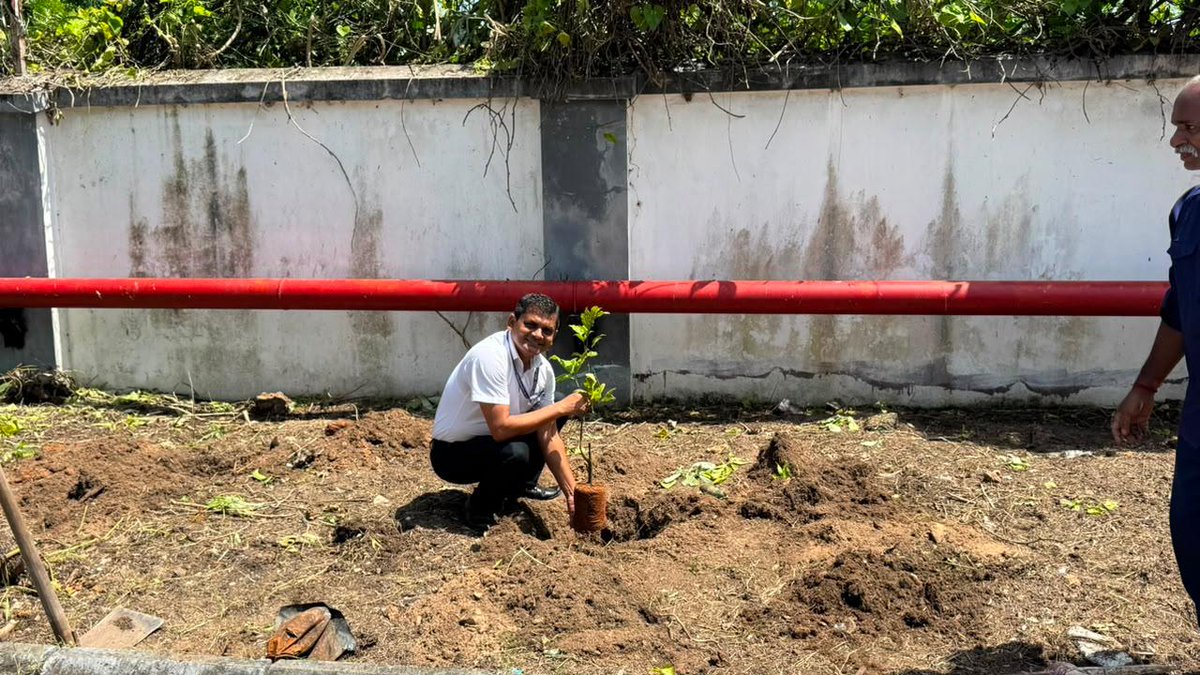 NCDCrotvm's tweet photo. 🌱 As part of the 5th Anniversary of the Ministry of Cooperation, NCDC Regional Office, Thiruvananthapuram organized a Tree Plantation Drive at Matsyafed Net Factory on 06.07.2026. A total of 32 fruit tree saplings were planted, reaffirming our commitment to a greener future. 🌿 https://t.co/kBpqHSHeWv
