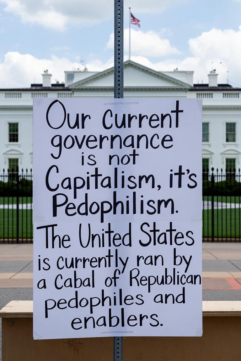 CjMfdt's tweet photo. Good morning BlueCrew!
We’re currently under the thumb of the pedophile enabling Republican Party. 
In November vote them all out. https://t.co/o9gY9IUXUz