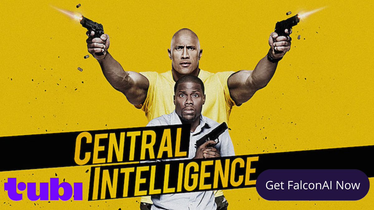 FalconAI_TV's tweet photo. Need a dose of action and comedy? 💥 Central Intelligence is the perfect pick for your movie night!
Stop scrolling and start watching with FalconAI. Check out Central Intelligence to level up your streaming experience.
#CentralIntelligence #MovieNight #ActionComedy #FalconAI https://t.co/zmqqKrCD1g