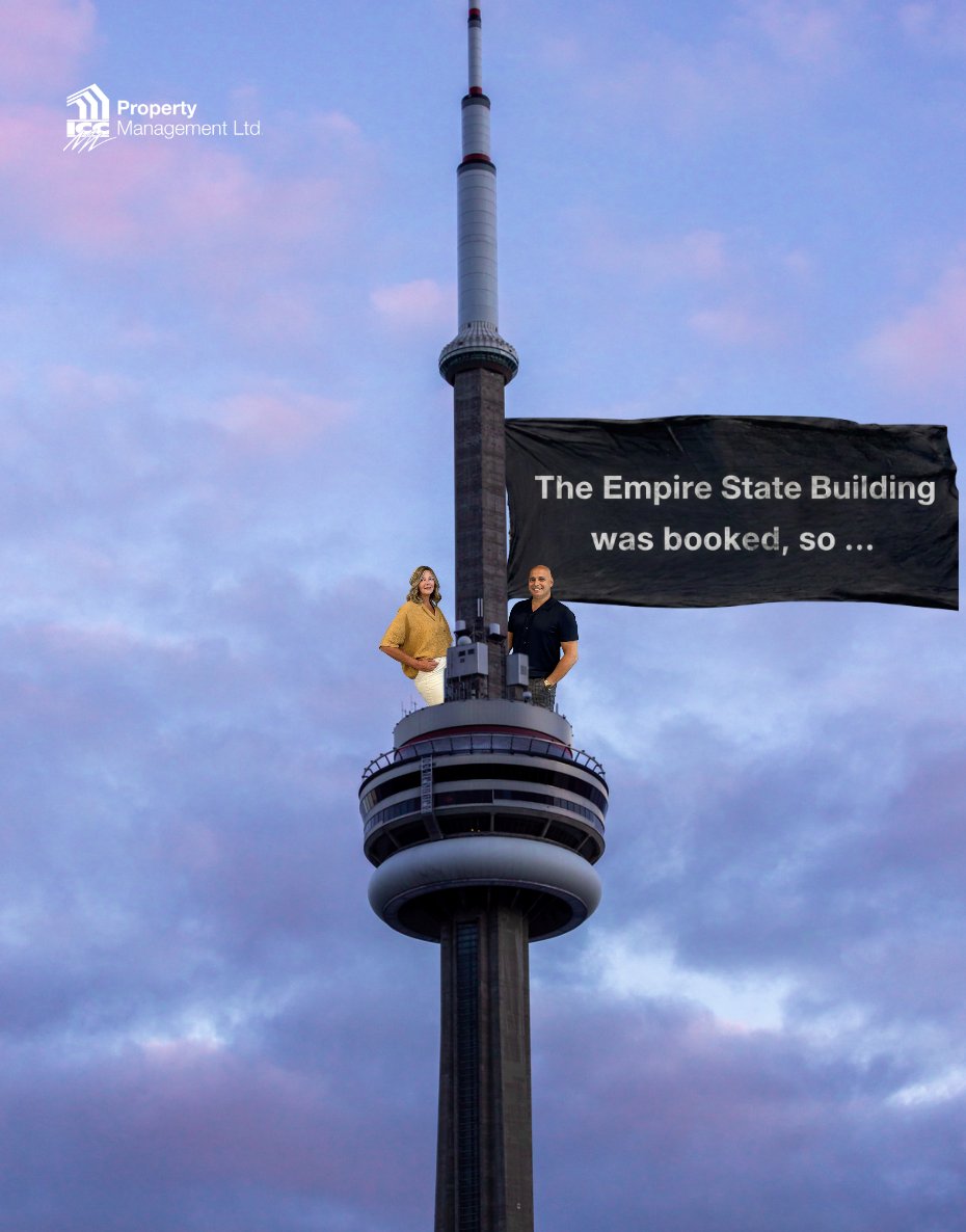 ICCPropertyMgnt's tweet photo. The Empire State Building was booked. So naturally, we went bigger and picked the CN Tower.

It’s what we do at ICC. 🇨🇦 https://t.co/5jwmALdm4W