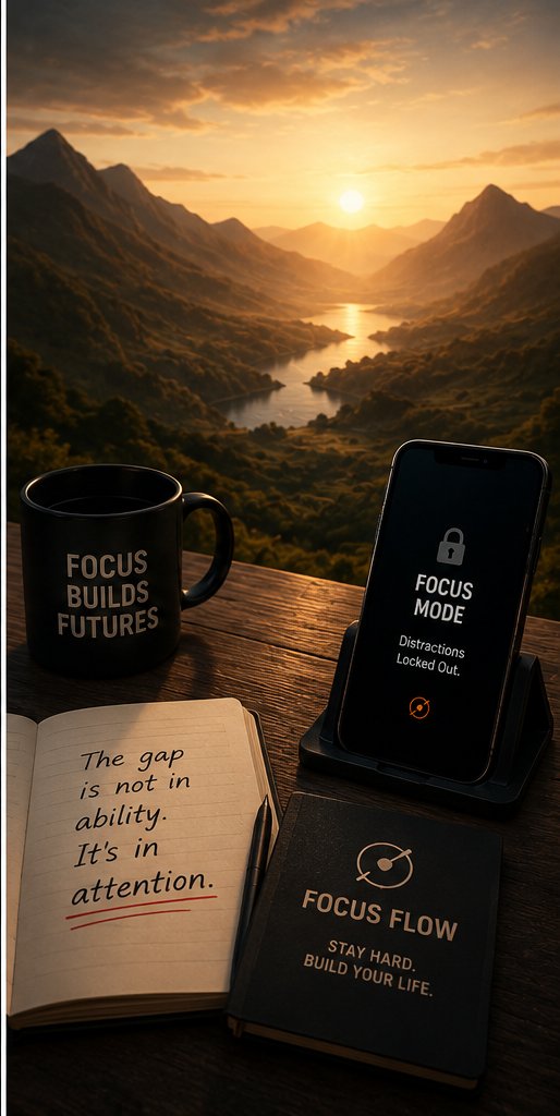 udi_T4's tweet photo. I'm  building a productivity app that punishes you for touching your phone. 

Monday thought: The gap between who you are and who you want to be is almost always a focus problem. Not a talent problem. Not an intelligence problem. Not even a time problem. A focus problem. And a focus problem in 2025 is almost always a phone problem. Start there
