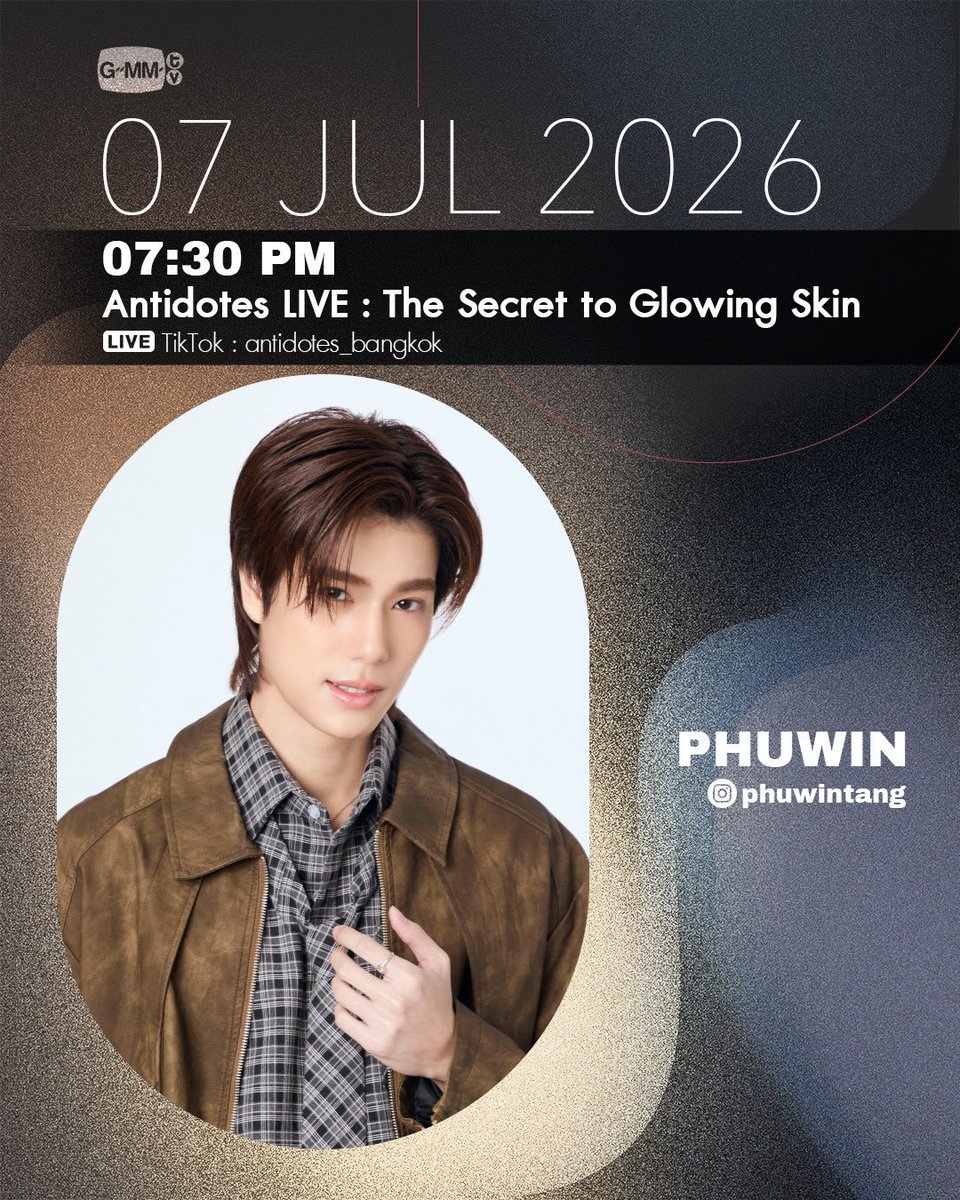📸 gmmtv 📌 PondPhuwin's Schedule 🐻 Face the Sun, Fight UV with