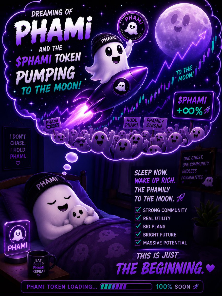 Phami_on_solana's tweet photo. We Dream Big ๐
Who else has Phamiโs dreams?
Could this be a secret ๐
Ready to explode ๐ฅ
#Phami #pump #moon https://t.co/HQ9TPfzkiU