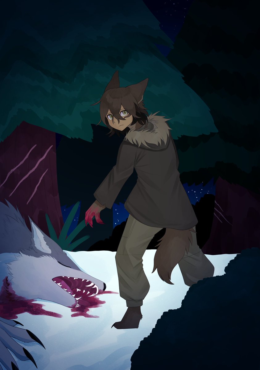 KaySerah_Draws's tweet photo. A Hunter and its Prey

Artfight Attack for @Deviidog0 !! I hope you enjoy this attack! https://t.co/xOZDRgpge2
