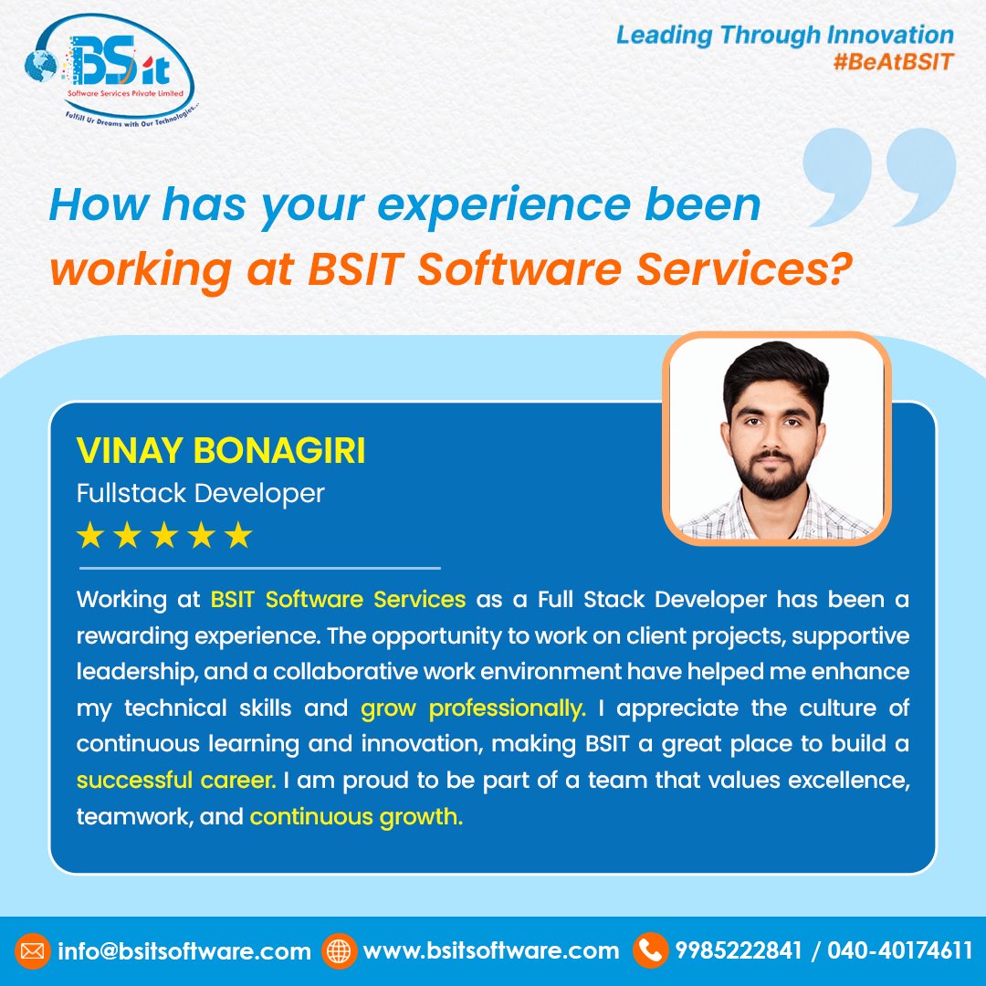 BSIT Software Services Private Limited tweet media