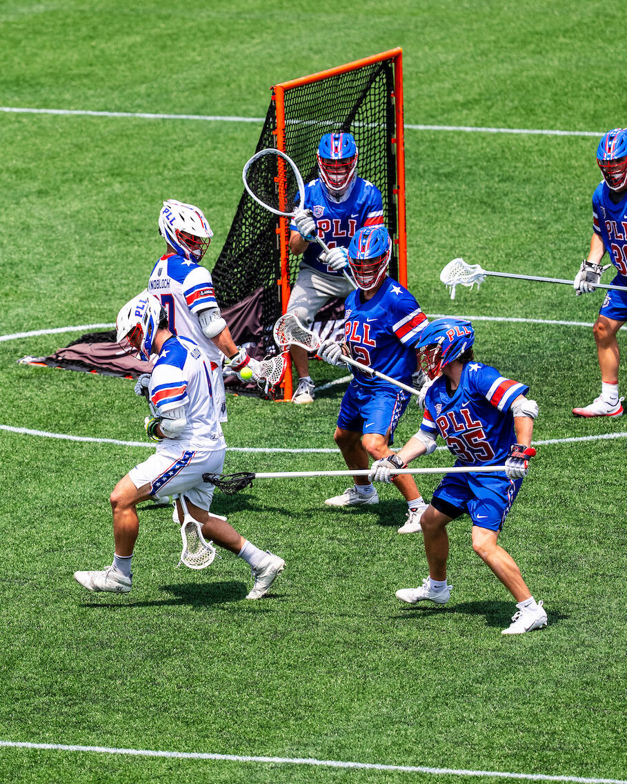 RUmlax's tweet photo. #RUMLax was represented by 3 alumns in the @PremierLacrosse All-Star Game!

Ethan Rall: 2 CT, 4 GB
Shane Knobloch: 1 G, CT
Ross Scott: 1 A, GB

Knobloch competed in the Fastest Shot Competition, posting 100+ MPH with both lefty and right!

#BuiltInNewBrunswick | #GoRU https://t.co/OivOT5Esyr